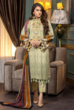 Adan Libas Green Mist Embroidered & Printed Lawn 2022