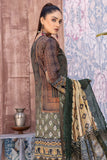 Adan Libas Taupe Digital Printed & Embroidered Lawn 2PC 2022