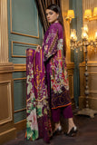 Adan Libas Deep Violet Embroidered & Printed Lawn 2022