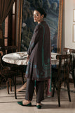 Cross Stitch Coal Dust-3pc- Linen Suit Winter Edit 1 Khaddar Linen 2022