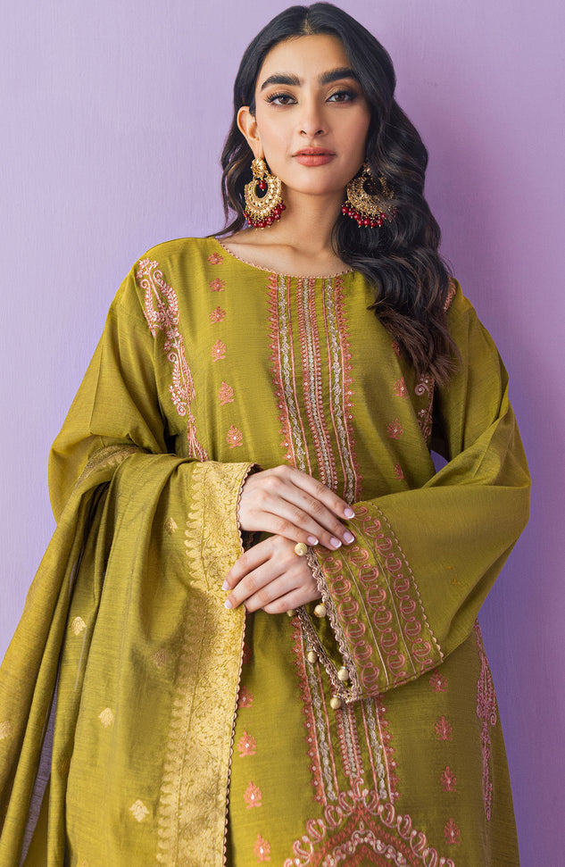 Festive Collection Orient Kurtis Orient OTLF-23-035 GREEN PAPER