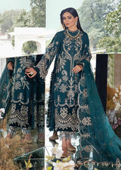 Afrozeh Cobalt Sky Luxury Lawn 2021