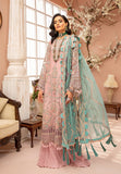 Adans Libas Candy Pink Luxulia Embroidered Chiffon 2021