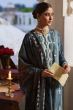 Cross Stitch Beryl Glaze - 3pc Linen Embroidered Khaddar & Linen Collection