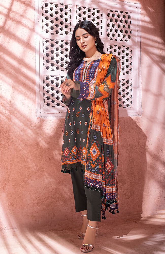 Alzohaib CCDL2-22-06 Coco Printed Lawn Vol 2 2022