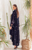 Alzohaib B&WECS-22-08 Black White Embroidered Chikankari Series 2022