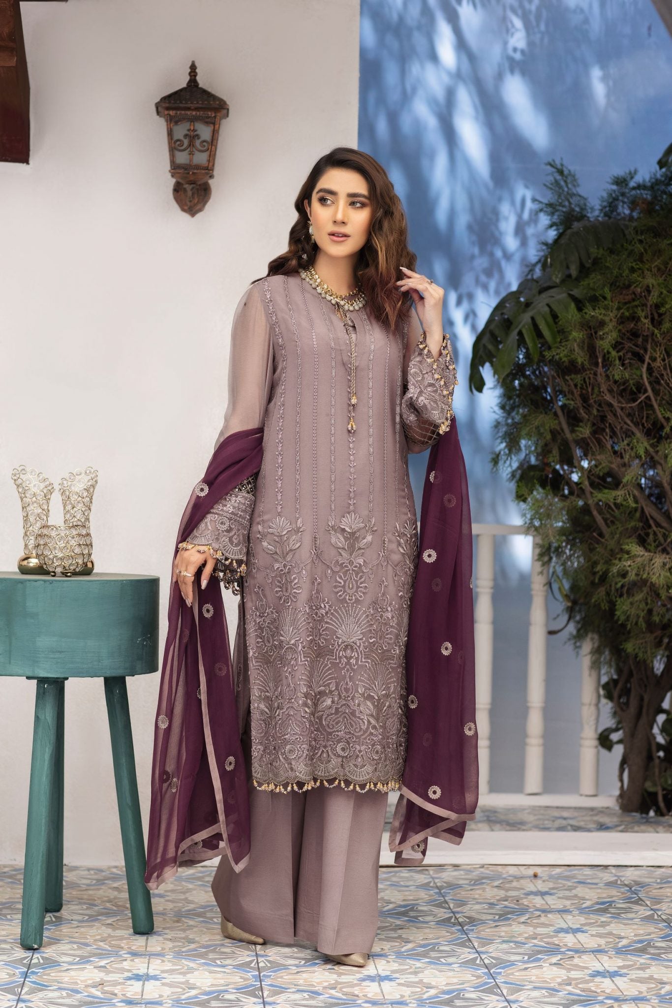 Flossie Adobe Rose Kuch Khas Chiffon Vol 9 2021