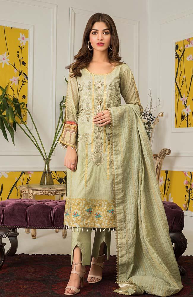 Al Zohaib MEC20 09 Mahnoor Embroidered Collection 2020