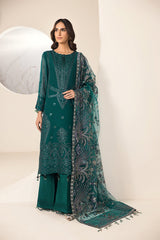 Afrozeh Sea Blue - V15D05 - Giza Lamhay Festive Collection