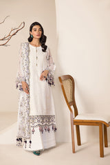 Afrozeh White - V15D07 - Abar Lamhay Festive Collection