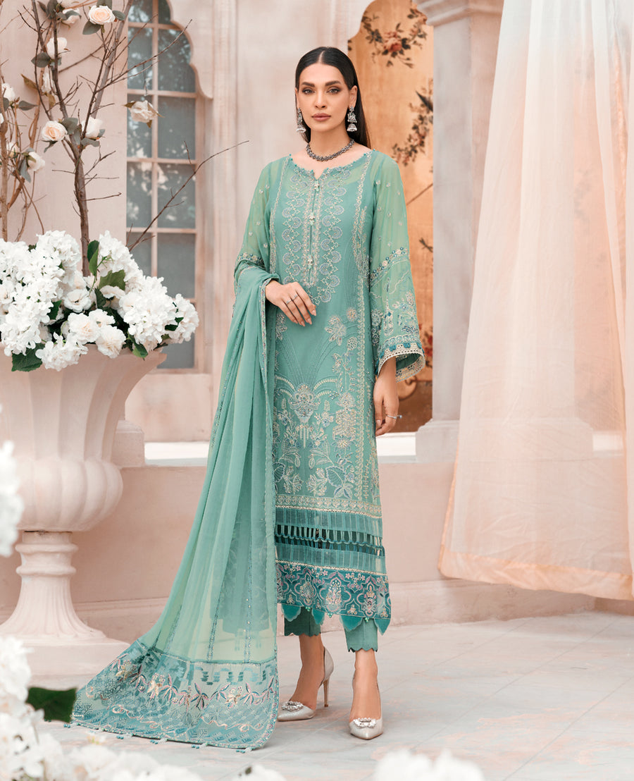 Xenia Formals Vejah Mehfilen Luxury Chiffon Collection 2022