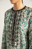 Sapphire U2E DY22V5 6B 2 Piece Embroidered Cotton Suit Intermix Collection 2022