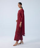 Sapphire U2TE-LX23V6-7 3 Piece Embroidered Cotton Satin Suit Winter Collection