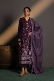 Sapphire U3E CL22V8 18 1 3 Piece - Embroidered Khaddar Suit Winter Vol 1 2022