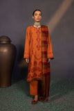 Sapphire U3E CL22V8 24 1 3 Piece - Embroidered Cotton Suit Winter Vol 1 2022