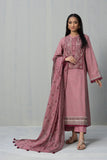 Sapphire U3E DY22V5 8B 3 Piece Embroidered Cotton Suit Intermix Collection 2022