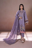 Sapphire U3E SG22V5 13 3 Piece Embroidered Cotton Suit Intermix Collection 2022