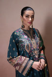 Sapphire U3E SG22V5 17 3 Piece Embroidered Cotton Suit Intermix Collection 2022