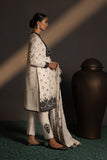 Sapphire U3E SG22V8 12 1 3 Piece - Embroidered Khaddar Suit Winter Vol 1 2022