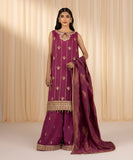 Sapphire U3FE-LX23V6-5 - 3 Piece - Embroidered Organza Suit Festive 2 Collection