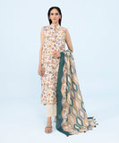 Sapphire U3P-DY23V7-18 3 Piece Printed Khaddar Suit Winter Collection