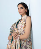 Sapphire U3P-DY23V7-18 3 Piece Printed Khaddar Suit Winter Collection