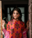 Sapphire U3P-DY23V9-13 3 Piece Printed Khaddar Suit Winter Collection