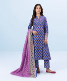 Sapphire U3P-DY23V9-14 3 Piece Printed Khaddar Suit Winter Collection