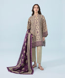 Sapphire U3P-DY23V9-23 3 Piece Printed Khaddar Suit Winter Collection