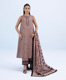 Sapphire U3P-DY23V9-25 3 Piece Printed Khaddar Suit Winter Collection