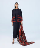 Sapphire U3PE-SG23V9-2 3 Piece Embroidered Dobby Suit Winter Collection