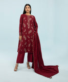Sapphire U3PE-ST23V9-1 3 Piece Embroidered Cotton Karandi Suit Winter Collection