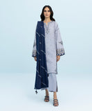 Sapphire U3PE-ST23V9-9 3 Piece Embroidered Cotton Karandi Suit Winter Collection