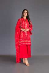 Bareeze Cross Stitch 1 Bnl1056 Red Dress