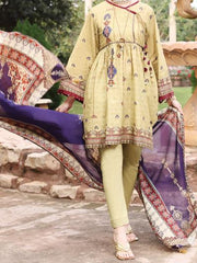 Almirah ALP-3PS 1040 Khaki Lawn Collection 2021