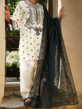 Almirah Black &amp; White Jacquard ALP-3PS-1409 Festive Collection 2022