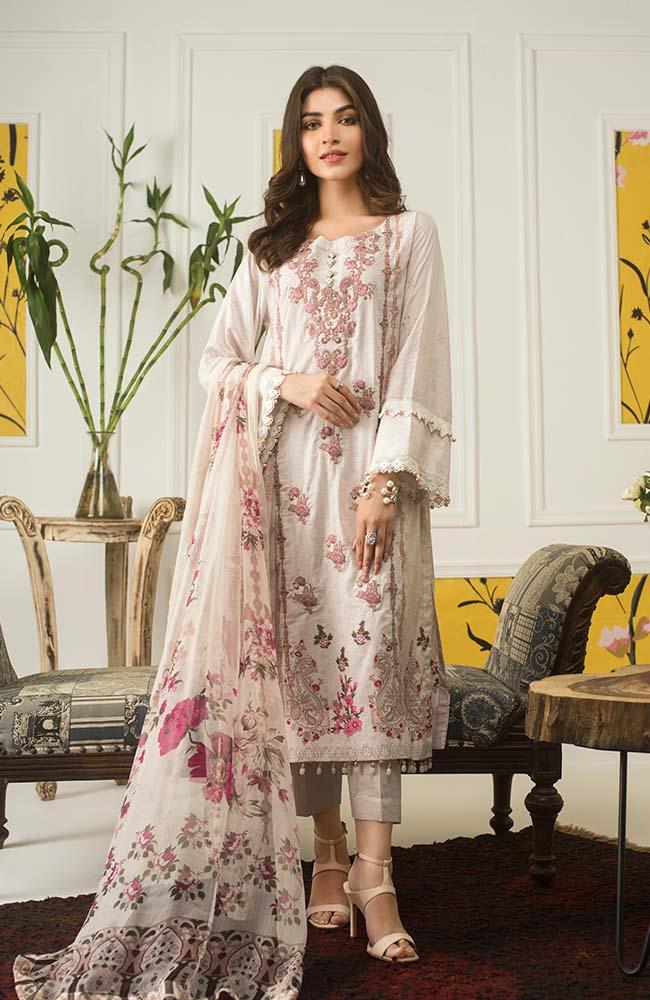 Al Zohaib MEC20 10A Mahnoor Embroidered Collection 2020