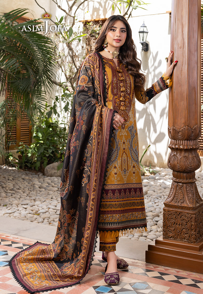 Asim Jofa AJRW 18 Rania Pre Winter Collection Sara Clothes