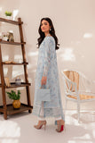 Farasha Ocean Dust Mehak Festive Lawn