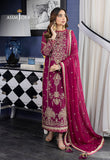 Asim Jofa Magenta, Paper Cotton Jhilmil Collection
