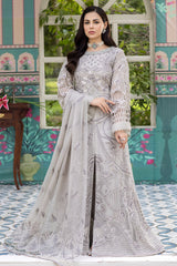 Flossie Moon Flower (A) Shafaq Chiffon Collection