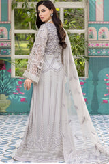 Flossie Moon Flower (A) Shafaq Chiffon Collection