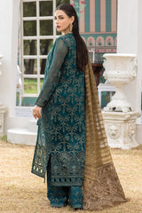 Flossie Fleur (B) Shafaq Chiffon Collection