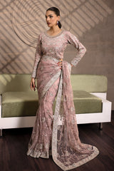 Flossie Blush Frost (B) Avalanche Chiffon Collection