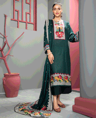 Ittehad IF JN 1614B Linen Series 3 Piece 2020