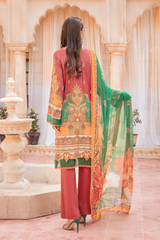 Jahanara J19-03 Scarlet Linen Vol 02 2022