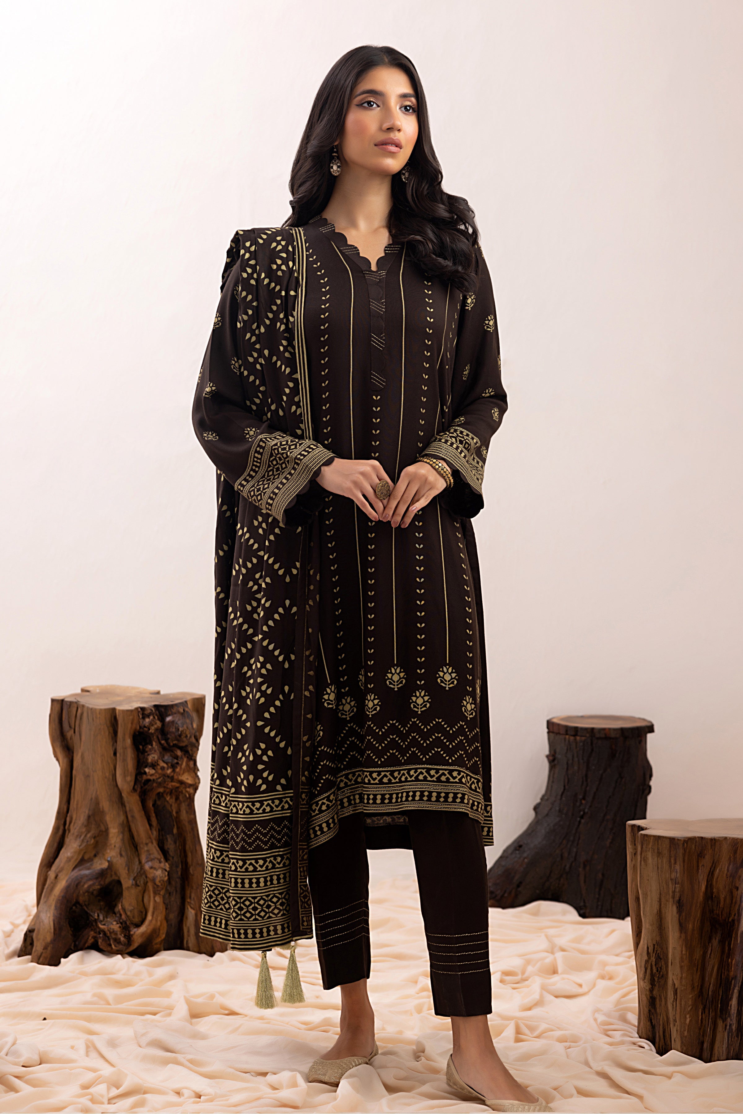 Lakhany LG-SR-0148-C Pashmina Winter Wear Collection – Sara