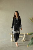 Dhanak SS24DA-2368 Black Spring Summer Pret Collection 2024
