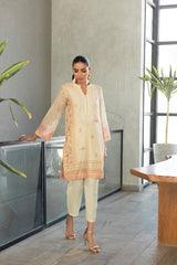 Dhanak SS24DA-2213 Beige Spring Summer Pret Collection 2024