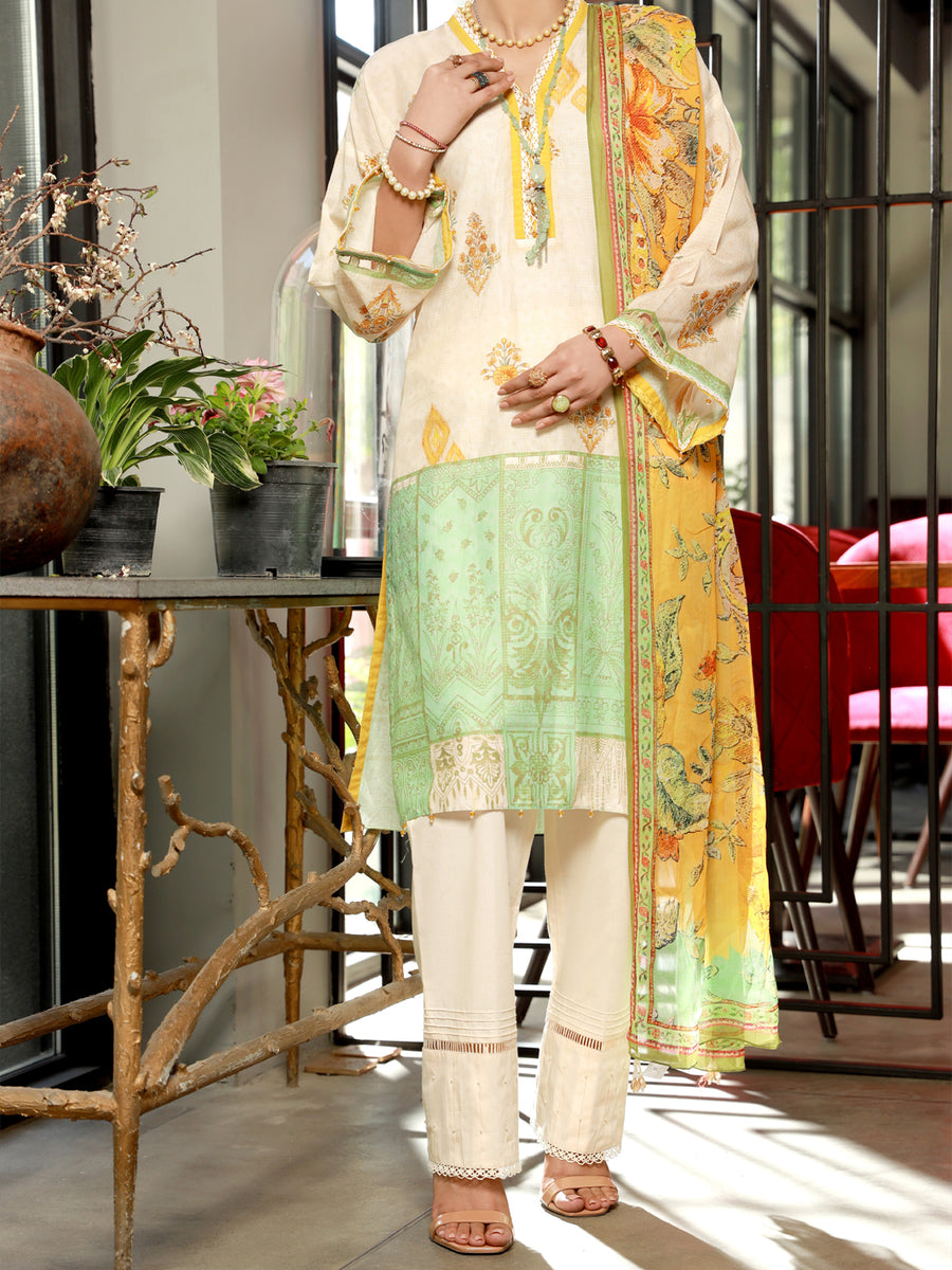 Almirah Peach Lawn ALP-3PS-1396 Festive Collection 2022